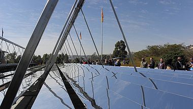 Eröffnung, solardach, Südafrika, Feierliche Eröffnung der solarthermische Kühlanlage