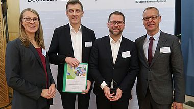 Foto der Preisträger "Biogaspartnerschaft 2017"