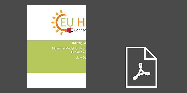 Training Material: Financial Model for Economic Analysis of PV Business Models